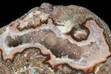 Polished Baker Ranch Thunderegg (Water Line Agate) - New Mexico #162949-1